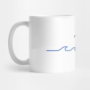 Summer Beach Scene Mug